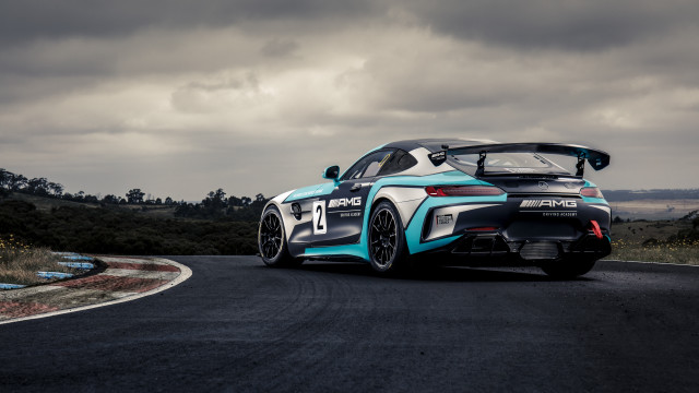 Blue sports car cloudy sky #11 free wallpaper for desktop - medium preview image