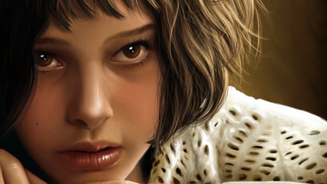 Woman white shirt polka dot free wallpaper for desktop - medium preview image