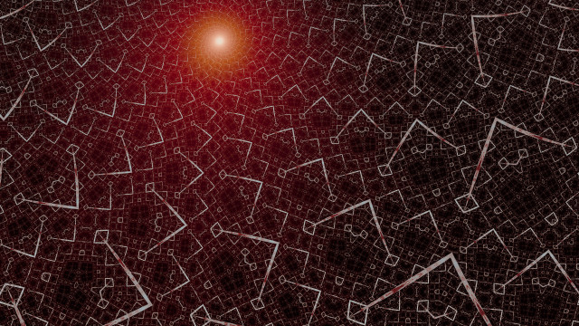 Red light fractals moon night free wallpaper for desktop - medium preview image