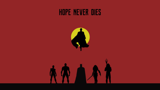 Hope never dies group silhouette free wallpaper for desktop - medium preview image