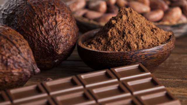 Cocoa nuts basket bokeh photorealistic free wallpaper for desktop - medium preview image