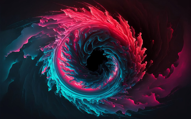 Colorful blue pink red swirl free wallpaper for desktop - medium preview image