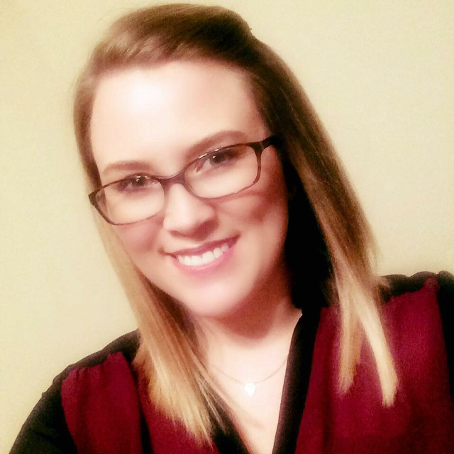 Woman glasses smiling camera red free wallpaper for tablet - medium preview image