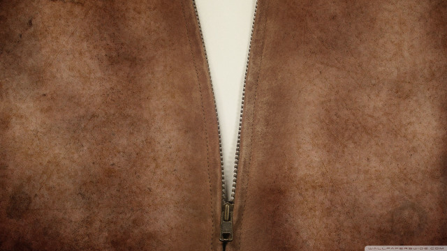 Brown jacket zipper white background free wallpaper for desktop - medium preview image