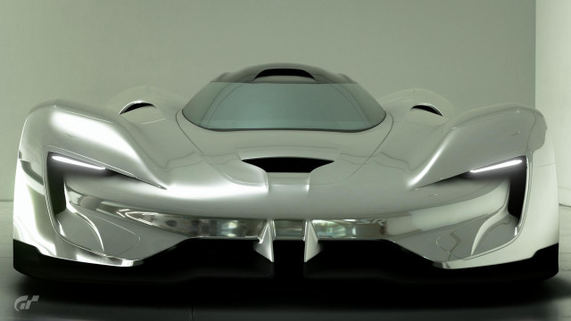 Futuristic car white room black free wallpaper for desktop - medium preview image