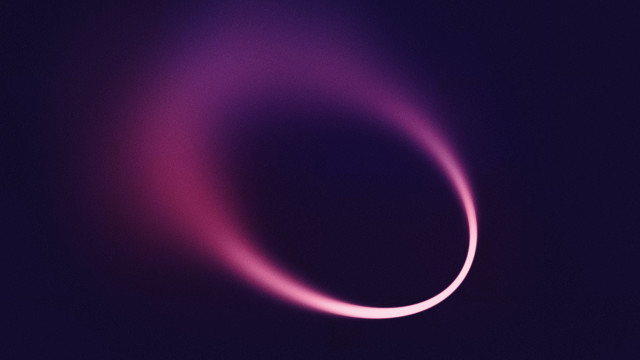 Purple circle pink ring dark free wallpaper for desktop - medium preview image