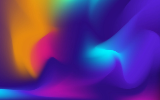 Colorful blurry background black border free wallpaper for desktop - medium preview image