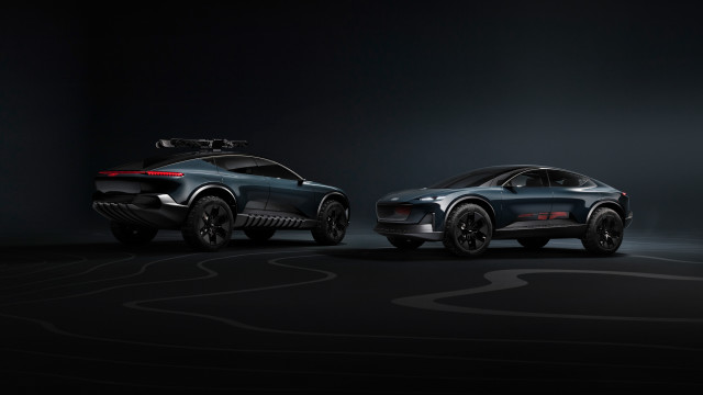 Black silver cars dark room free wallpaper for desktop - medium preview image