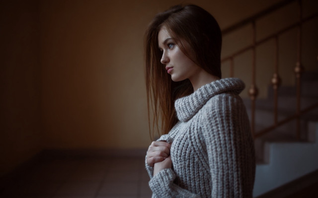 Romantic staircase blurry elina karimova free wallpaper for desktop - medium preview image