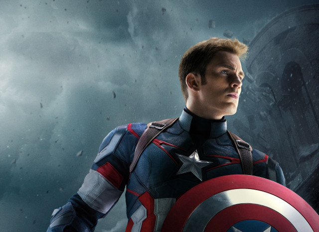 Captain america costume man shield #5 free wallpaper for desktop - medium preview image