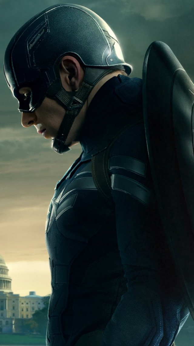 Captain america costume man shield #3 free wallpaper for mobile - medium preview image