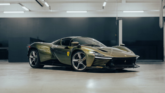 Sports car garage black wall free wallpaper for desktop - medium preview image