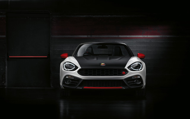 White black car garage red #2 free wallpaper for desktop - medium preview image