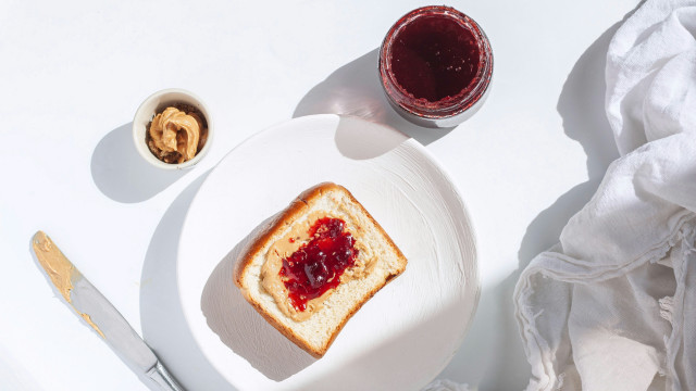 Toast jam knife fork coffee free wallpaper for desktop - medium preview image