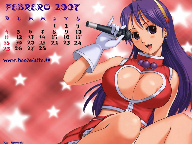 Cartoon character gun calendar lyco free wallpaper for desktop - medium preview image