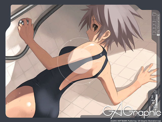 Woman shower black dress honeycomb free wallpaper for desktop - medium preview image