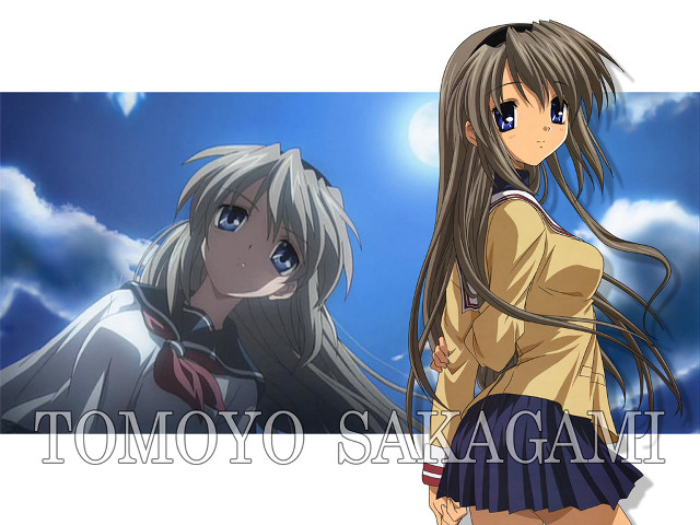 Girl guy sky clouds tokyo free wallpaper for desktop - medium preview image