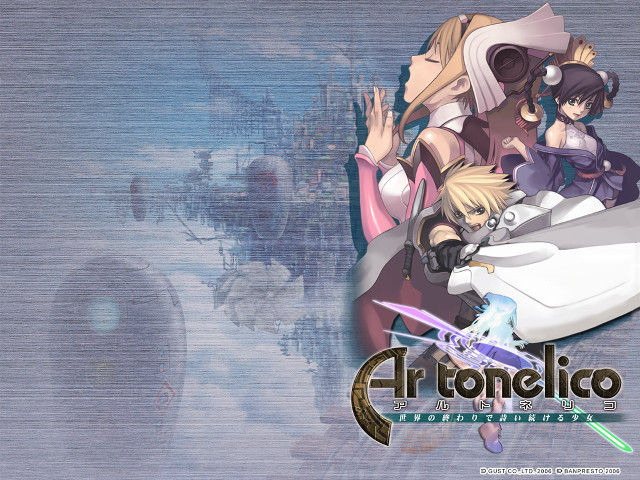 Anime armor swords blue sky free wallpaper for desktop - medium preview image