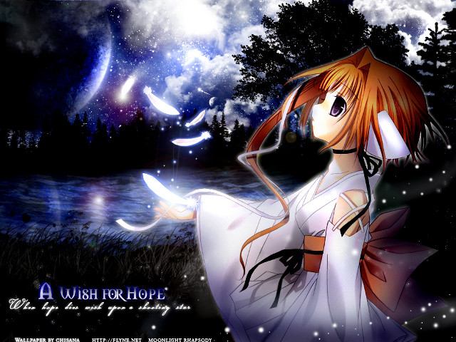 Girl white dress red hair free wallpaper for desktop - medium preview image