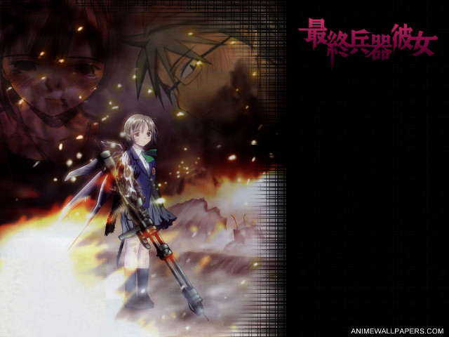 Anime gunfire fire background eizan free wallpaper for desktop - medium preview image