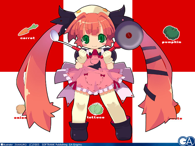 Girl pink dress red white free wallpaper for desktop - medium preview image