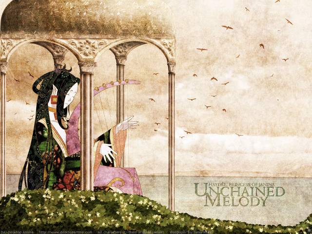 Woman green dress man pink free wallpaper for desktop - medium preview image