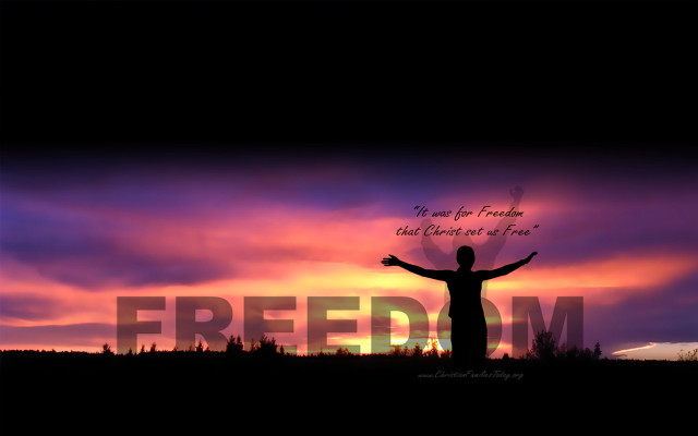 Person sunset quote standing in free wallpaper for desktop - medium preview image