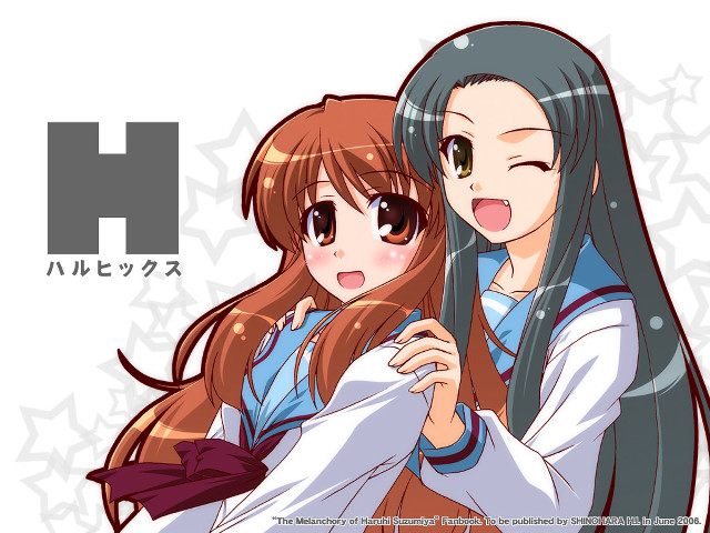 Anime girls surprised star sailor free wallpaper for desktop - medium preview image