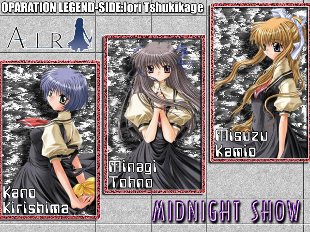 Anime group characters dress suit free wallpaper for desktop - medium preview image