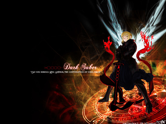 Demon armor fire gothic blonde free wallpaper for desktop - medium preview image