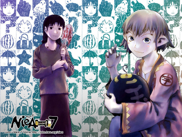 Anime characters ball bat faces free wallpaper for desktop - medium preview image