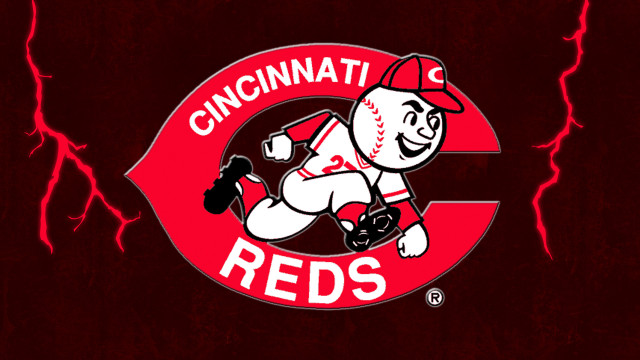 Baseball player running bat cincinnati free wallpaper for desktop - medium preview image