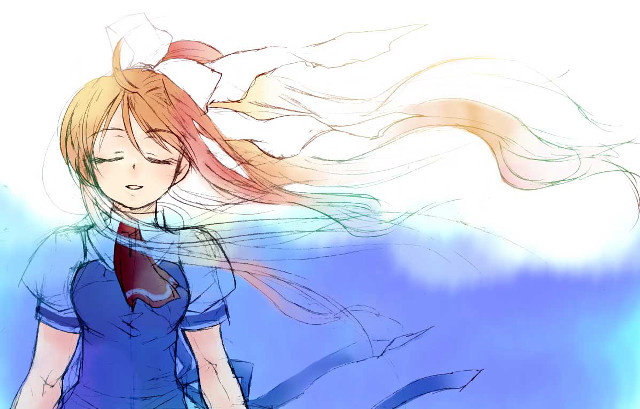 Girl long hair kyoto neo free wallpaper for desktop - medium preview image