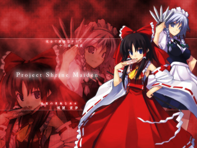 Anime girls demon precisionism official free wallpaper for desktop - medium preview image