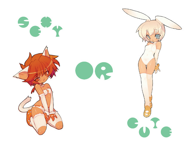 Cartoon woman cat yayoi kasuma free wallpaper for desktop - medium preview image