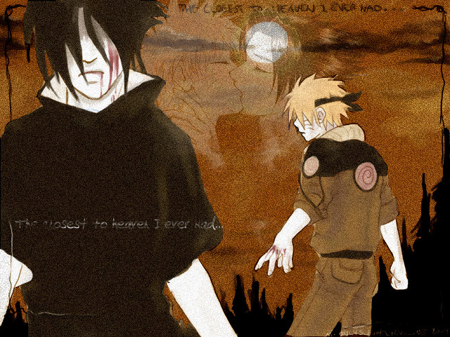 Anime characters forest sky gothic free wallpaper for desktop - medium preview image