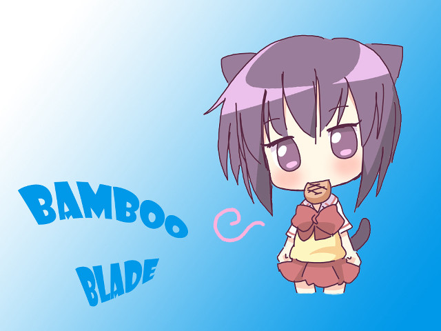 Bamboo blade anime cat ears free wallpaper for desktop - medium preview image