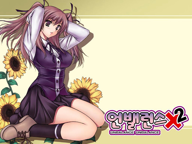 Woman sitting sunflower dress flowers free wallpaper for desktop - medium preview image