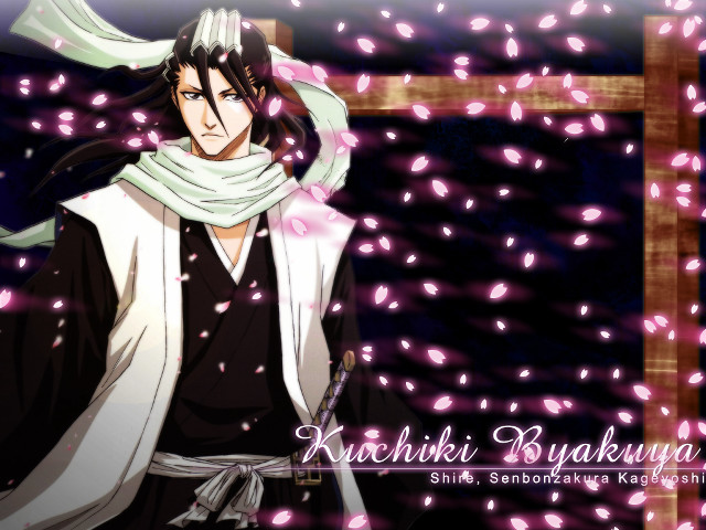 Baioken eishun male portrait sakura free wallpaper for desktop - medium preview image