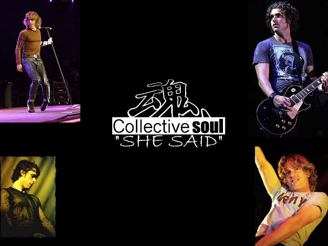 Man guitar woman microphone collage free wallpaper for desktop - medium preview image