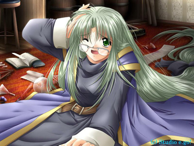 Woman long hair reading bookcase free wallpaper for desktop - medium preview image