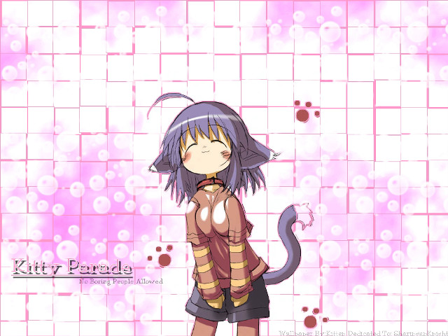 Girl cat eared furry anime free wallpaper for desktop - medium preview image
