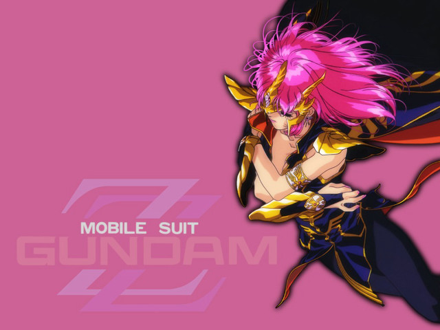 Pink girl gundam armor jewelry free wallpaper for desktop - medium preview image