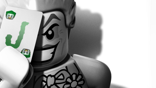 Lego man green face card free wallpaper for desktop - medium preview image
