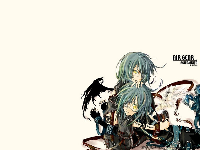 Anime couple dragon demon gothic free wallpaper for desktop - medium preview image