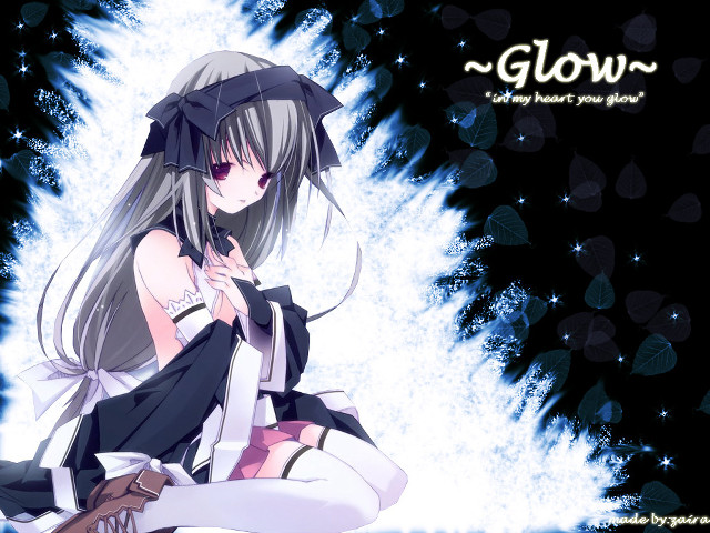 Girl longhair blackdress bluebutterflies whitecloud free wallpaper for desktop - medium preview image
