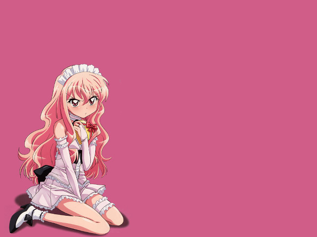 Girl long hair knife pink #2 free wallpaper for desktop - medium preview image