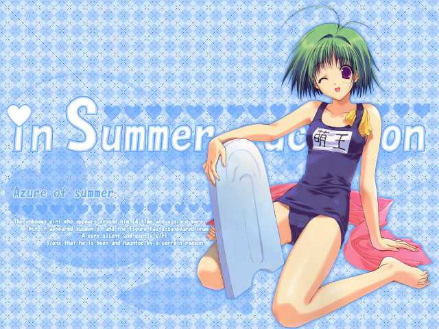 Girl bathing suit towel fence free wallpaper for desktop - medium preview image