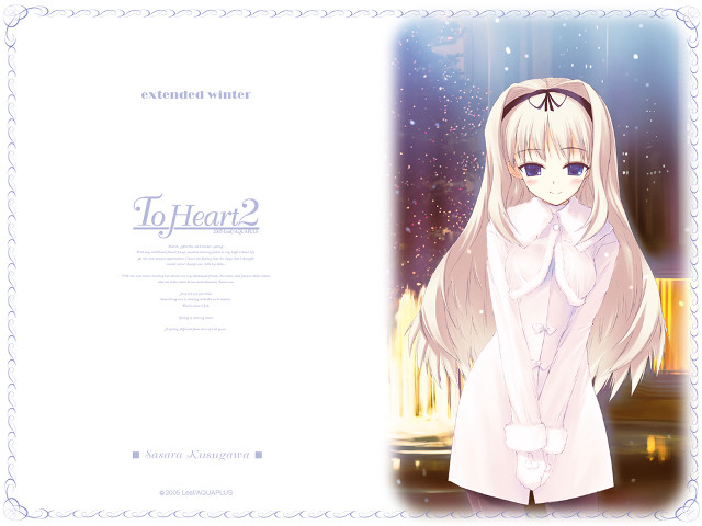 Girl white dress snowy background free wallpaper for desktop - medium preview image