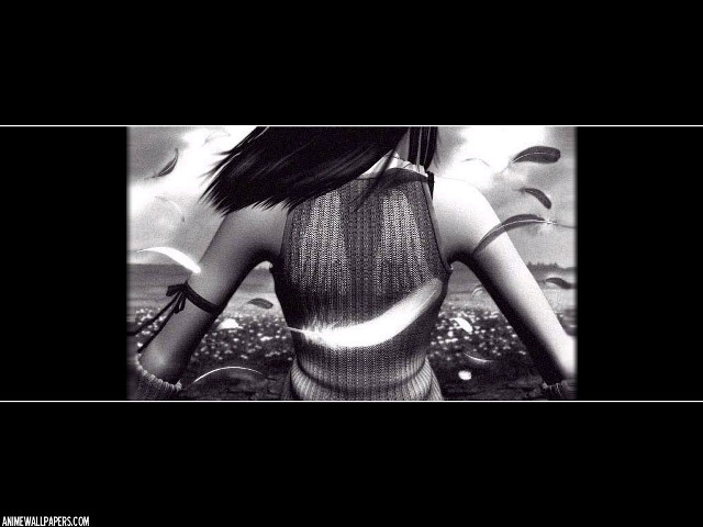 Woman crossed arms back facing free wallpaper for desktop - medium preview image